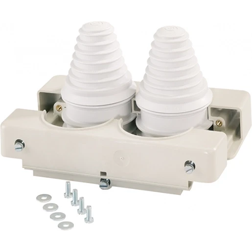 Hensel Mi Aanbouwflens Deelbaar met invoer tulen 2x72 mm WM2 300mm