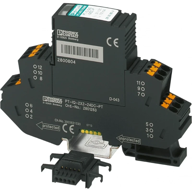 Phoenix Contact Overspanningsbeveiliging voor data en M&R