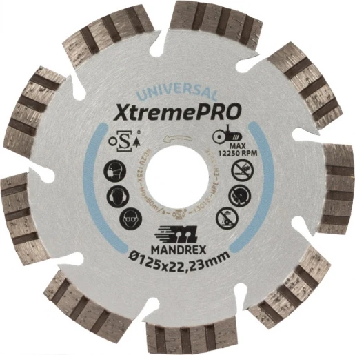 Mandrex Xtremepro Diamant zaagblad 230mm 18530230