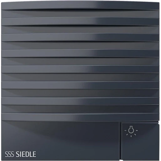 Siedle ATKM 671-0 AG acces-deurluidsprekermodule plus spreken/bellen kunststof grijs 210007341-00