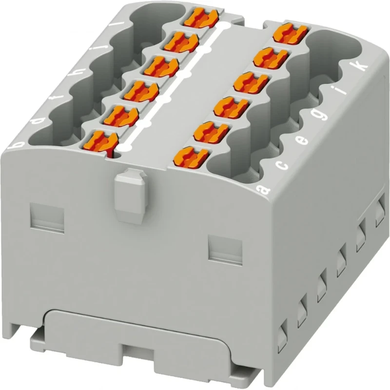 Phoenix Contact PTFIX Verbindingsrijgklem 0,14-1,5mm² eendr. 0,14-1,5mm² meerdr. Grijs