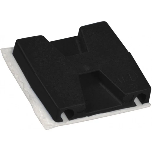 ABB Zadel met 2 ingangen schroef/zelfklevend voor kabelbinders tot 7,6mm