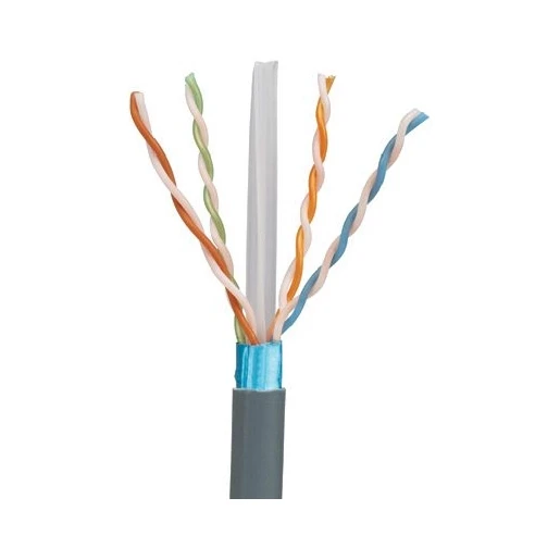 Panduit Copper cable cat 6a 4-pair 23 awg f/utp euroclass cca-s1a-d1-a1 white 500m/1640ft