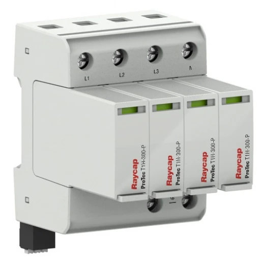 Raycap Overspanningsbeveiliging Type 1+2 TN-S