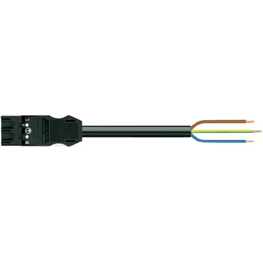 Wago SERIE 771 Patchkabel gebouwinstallatie 3p Stekker Vrij kabeluiteinde 8000mm