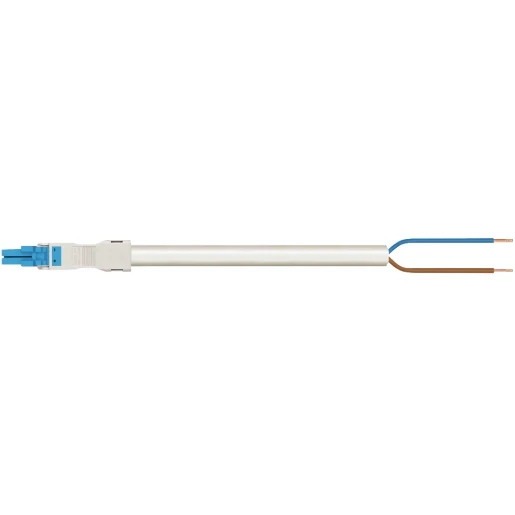 Wago SERIE 891 Patchkabel gebouwinstallatie 2p Contrastekker (female) Vrij kabeluiteinde 2000mm