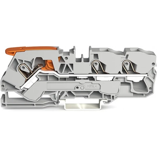 Wago SERIES 2110 Verbindingsrijgklem 4-16mm² eendr. 0,5-16mm² meerdr. Grijs