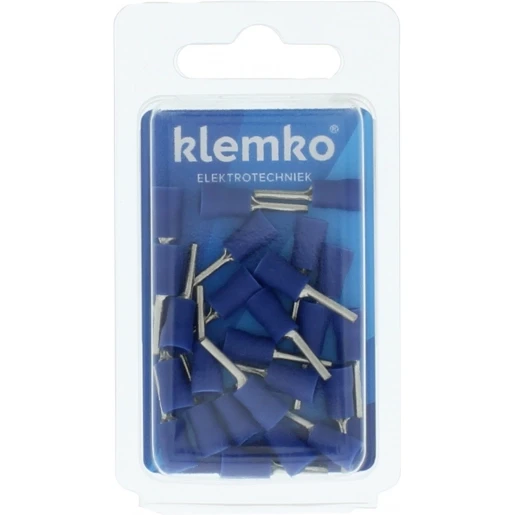 Klemko Blister verpakte Geïsoleerde Pensteker P9,5 voor draad 1,5-2,5mm2
