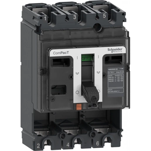 Schneider Electric BASIC FRAME NSX160S 100KA DC 3P 160A
