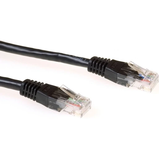 ACT Patchkabel U / UTP Cat6 zwart IB8901