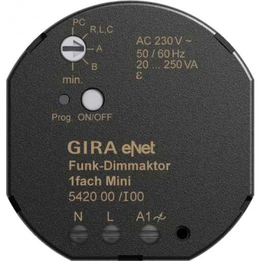Gira Dr.l.dim.act. 1-v Mini 20-250 VA eNet