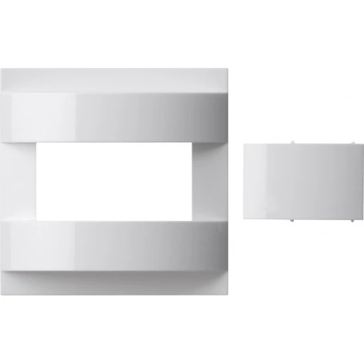 Gira F100 afdekking automatische schakelaar wit 1470112