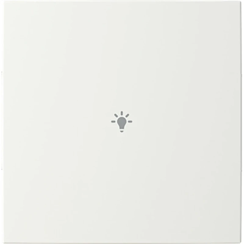 ABB Busch-Jaeger cpl v 1v drukknop lichtsymbool B-alpinwit