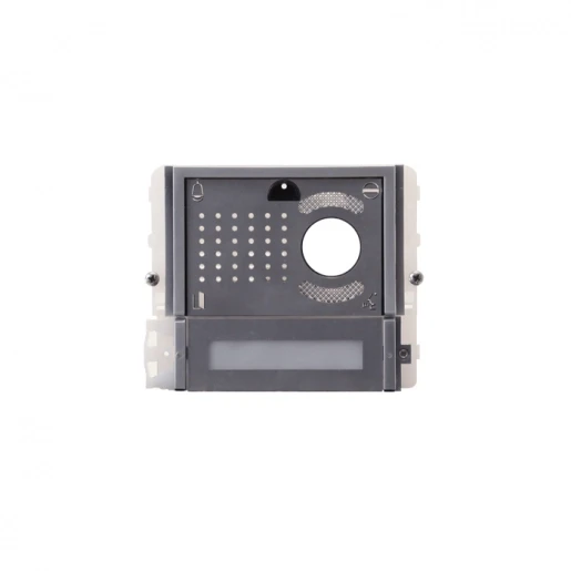 Comelit Ikall Module 2 drukknop video-module aluminium/kunststof 2-voudig RVS 33412M
