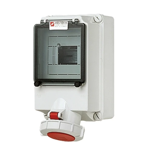 Mennekes WCD 32A 5P 6H 400V IP67 + rail