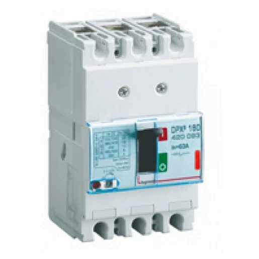 Legrand DPX3 160 THERMO MAGNETISCH 4 POLIG 63A KA-WAARDE 36KA