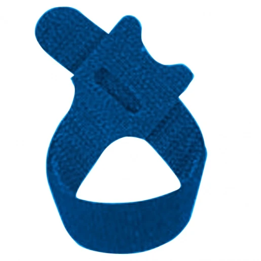 Gigamedia Klittenband 25x200 blauw set 10 stuks