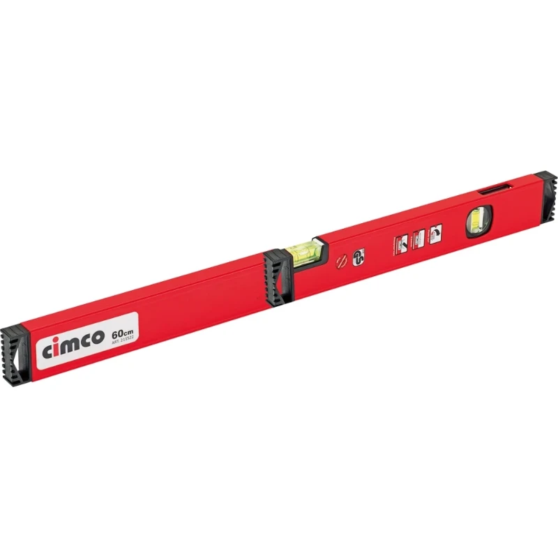 Cimco Waterpas 800mm 2 libellen Aluminium 211523