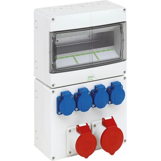 Spelsberg contactdoos combinatie