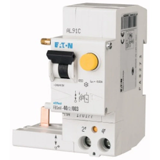 Eaton DIN modulair aardlekschakelaar 2p 40A 0,03A