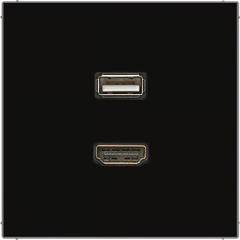 Jung LS range afdekking ls990 hdmi/usb MALS1163SW