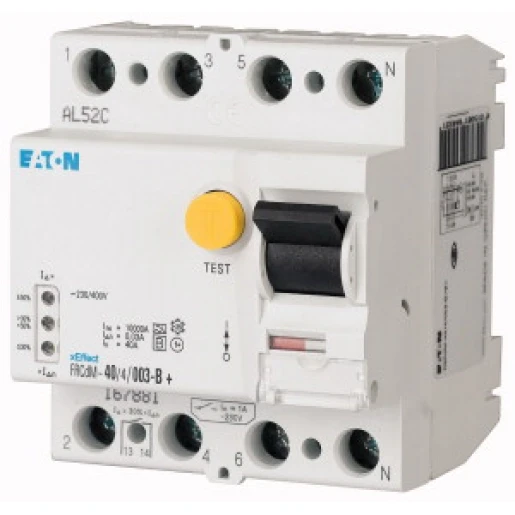 Eaton xEffect Aardlekschakelaar modulair 4p 40A 0.3A type B 167901