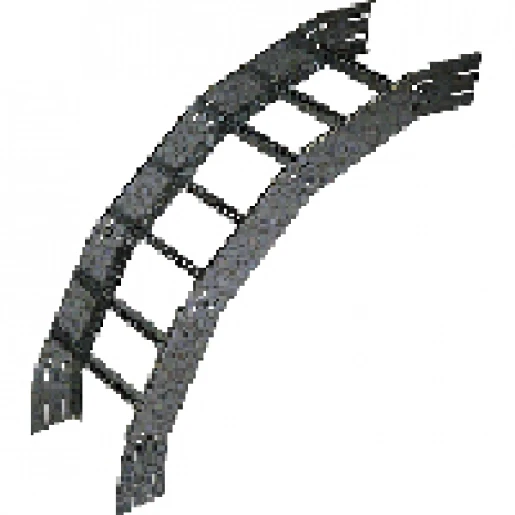 Legrand GLO-4 bocht / hoekstuk kabelladder 200x100mm Staal geen RAL 7038 8362552