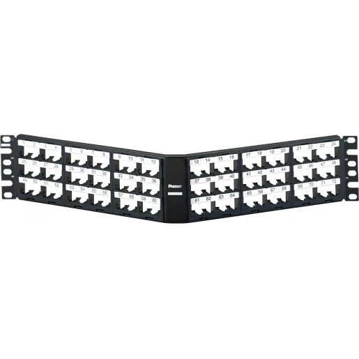 Panduit Patch Panel 72 Port Angled Black