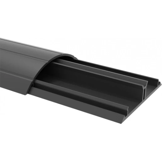 GGK ABK Vloerkanaal 2 kanalen 2000x50mm kunststof Zwart RAL 9005 6680G