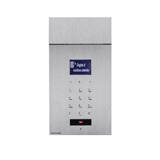 Comelit 316 Sense audio entreepaneel digitaal SBC mat RVS IP54 Inbouw (stucwerk) 3451AS