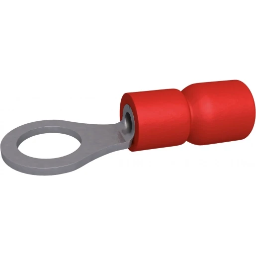 Bizline RINGKABELSCHOEN GEISOLEERD 0.5-1.5MM2 M4 ROOD