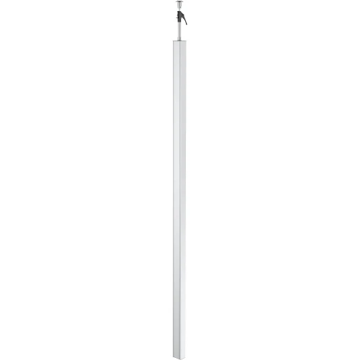 OBO ISS70 mediazuil vloer / pafond enkelzijdig 110x70mm 1 compartiment wit RAL 9010 6288940