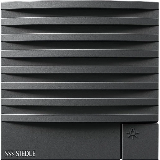 Siedle ATKM 671-0 DG acces-deurluidsprekermodule plus spreken/bellen kunststof grijs 210007342-00