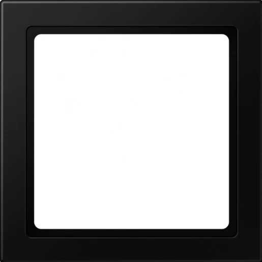 Jung LS range tussenraam ls990 grafiet zwart 55x55 70.5x7.9x70.5mm zwart RAL 9005 LS961Z5SWM