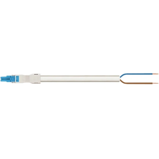 Wago SERIE 891 Patchkabel gebouwinstallatie 2p Contrastekker (female) Vrij kabeluiteinde 3000mm