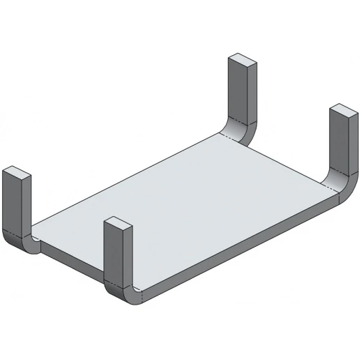 nVent Eriflex FleXbus HCBC Plaat 100mm x 41mm