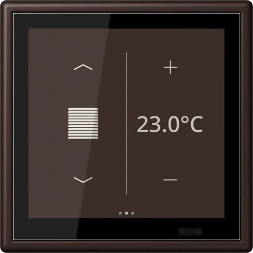 Jung LS range KNX Touch ruimtecontroller KNX LC459D1S252