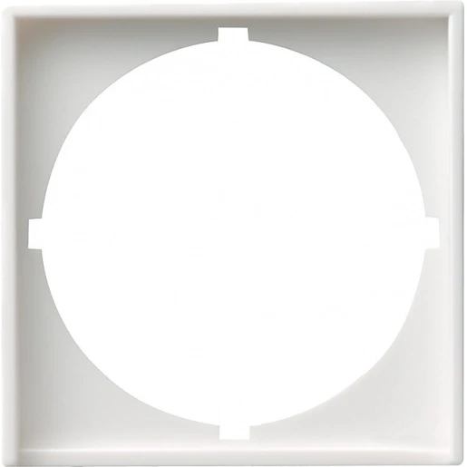 Gira System 55 Adapterraam rond wit RAL 9010 028103