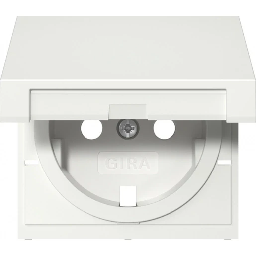 Gira System 55 wandcontactdoos ra kd zuiver wit m 492227