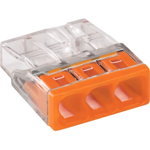 Wago Lasklem 3-voudig 2,5mm2 compact