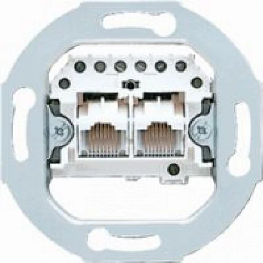 Jung Centraalplaat- (onderdeel) basiselement 2x8 polig UAE/IAE Basiselement 2 connectoren UAE2X8UPO