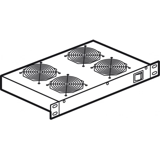 Legrand 19inch ventilatielegbord 60cm