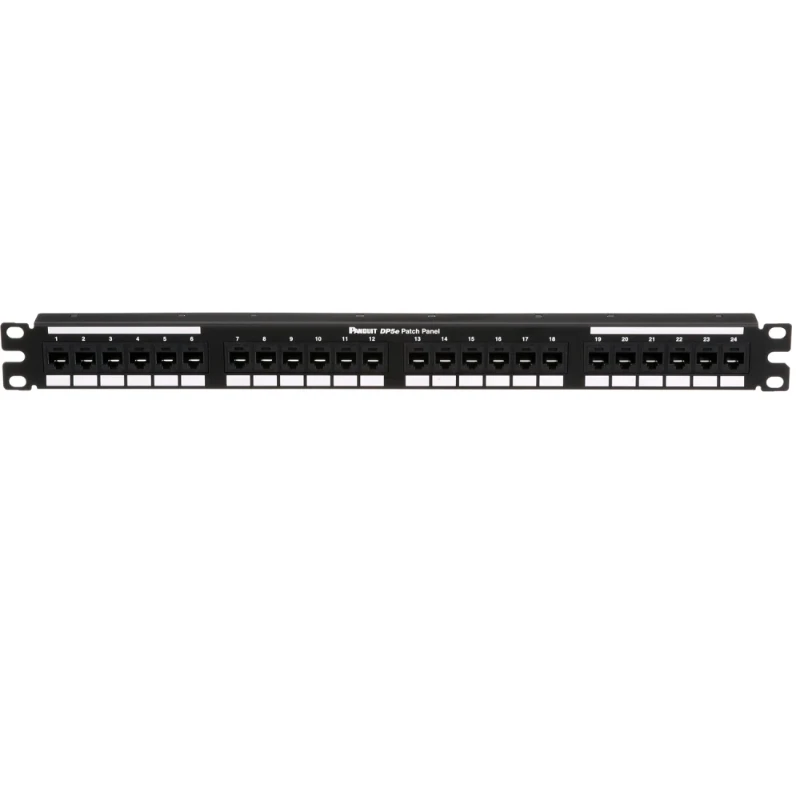 Panduit Patchpaneel utp c5e 24p 110c