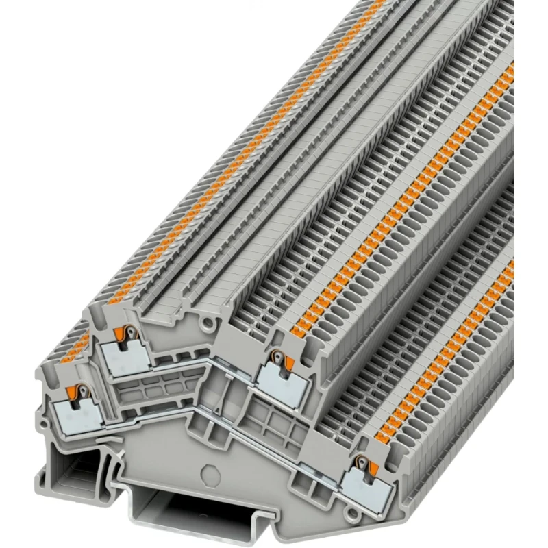 Phoenix Contact PTTBS Verbindingsrijgklem 0,14-1,5mm² eendr. 0,14-1,5mm² meerdr. Grijs