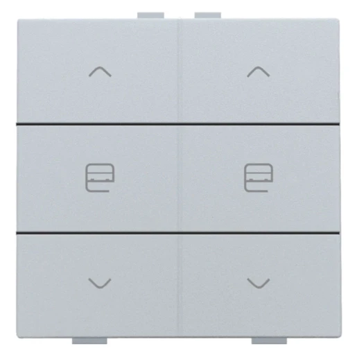 Niko Home Control Bediening motorsturing 6-voudig inbouw IP20 121-51036