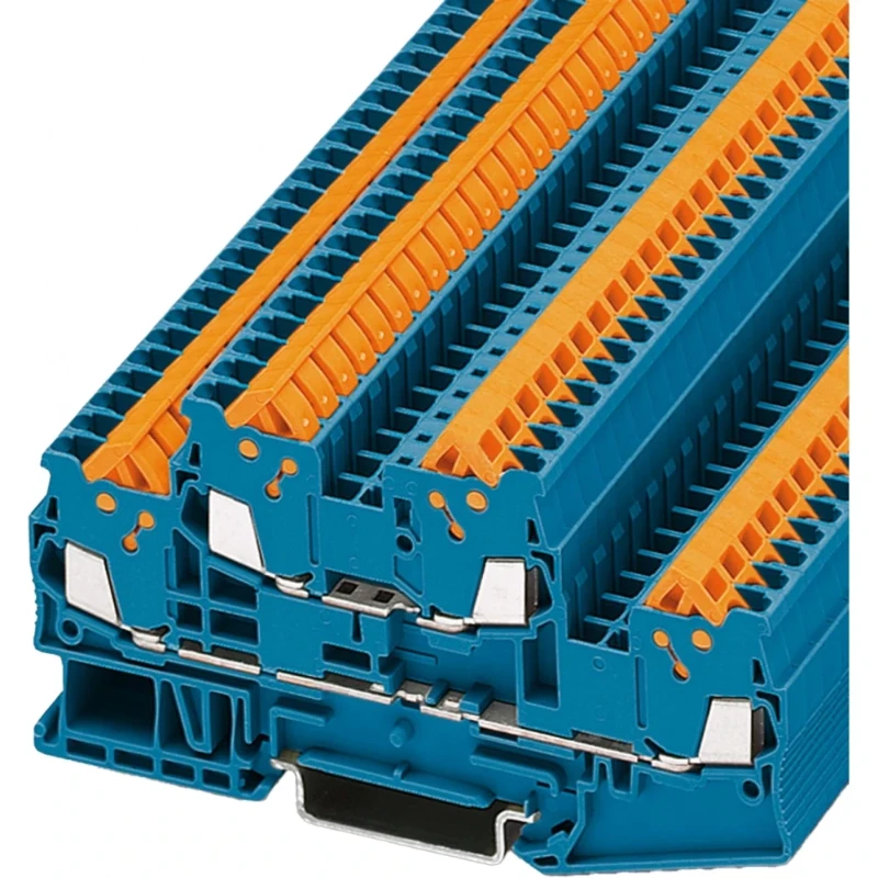 Phoenix Contact QTTCB Verbindingsrijgklem 0,25-1,5mm² eendr. 0,25-1,5mm² meerdr. Blauw