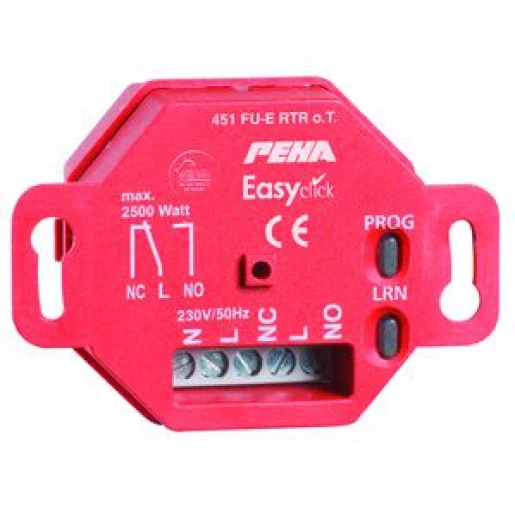Peha Easyclick Thermostaatontvanger enkelvoudig inbouw 230V 00312296