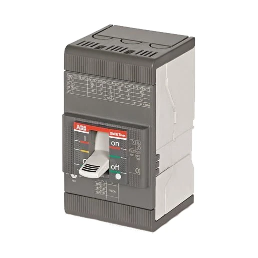 ABB Tmax XT1N 160/R100 3P vast met vooraansluiting instelbare therm. en v