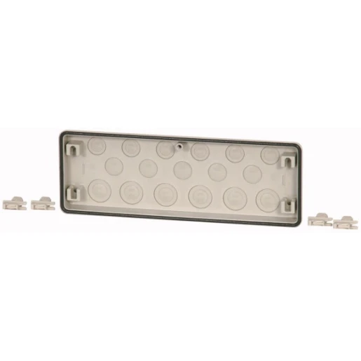 Eaton Flens doordrukgaten 5x M25 6x M25/16 6x M32/20 HxBxD=116x329x23mm