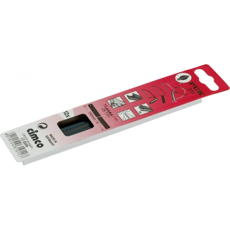 Cimco Zaagblad tand 1,0mm 200mm aluminium kunststof staal 120507
